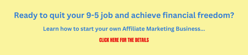 #1 Affiliate Marketing Recommendations